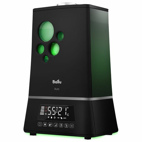 Увлажнитель воздуха BALLU UHB-1500, объем бака 7,5 л, 110 Вт, гигростат, черный, НС-1172321 456536