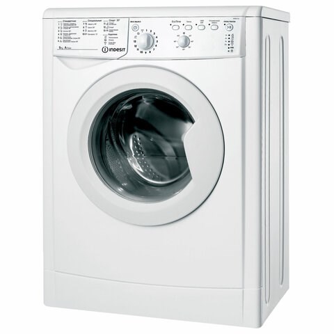 Стиральная машина INDESIT IWSB 5105, 1000 об/мин, 5 кг, фронтальная загрузка, 16 программ, белая, 869990629100 457169