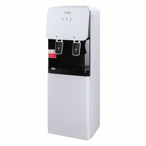 Кулер для воды ECOTRONIC J1-LCE XS, напольный, НАГРЕВ/ОХЛАЖДЕНИЕ ЭЛЕКТРОННОЕ, шкаф, 2 крана, белый, 11660 456857