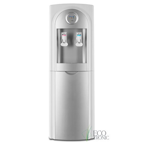 Пурифайер для воды ECOTRONIC C21-U4LE, напольный, НАГРЕВ/ОХЛАЖДЕНИЕ ЭЛЕКТРОННОЕ, 2 крана, белый, 7168 456872