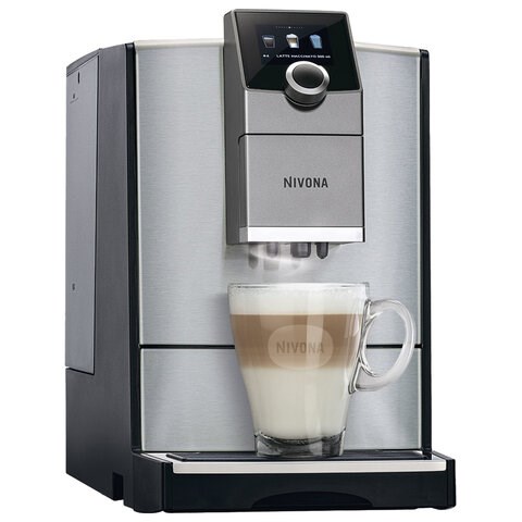 Кофемашина NIVONA CafeRomatica NICR799, 1455 Вт, объем 2,2 л, автокапучинатор, серая, NICR 799 456542