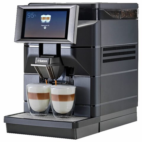 Кофемашина SAECO MAGIC M1, 1900 Вт, объем 2,5 л, емкость для зерен 600 г, автокапучинатор, черная, 9J0450 456809
