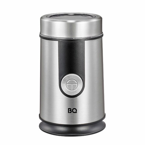 Кофемолка BQ (БИ-КЬЮ) CG1000, мощность 300 Вт, вместимость 50 г, стальная, 86189611 457497
