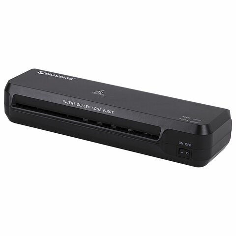 Ламинатор BRAUBERG NANO PLUS, формат A4, толщина пленки 60-150 мкм, скорость 23 см/мин., 532621 532621