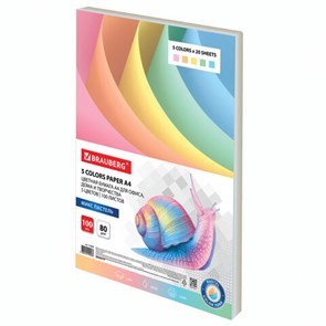 {{photo.Alt || photo.Description || 'Бумага цветная BRAUBERG, А4, 80 г/м2, 100 л., (5 цветов х 20 листов), пастель, для офисной техники, 112460'}}