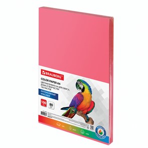 {{photo.Alt || photo.Description || 'Бумага цветная BRAUBERG, А4, 80 г/м2, 100 л., интенсив, красная, для офисной техники, 112449'}}