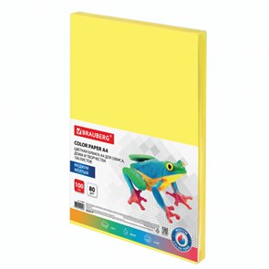 {{photo.Alt || photo.Description || 'Бумага цветная BRAUBERG, А4, 80 г/м2, 100 л., медиум, желтая, для офисной техники, 112454'}}