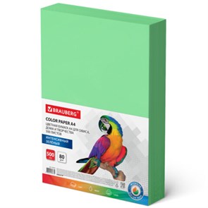 {{photo.Alt || photo.Description || 'Бумага цветная BRAUBERG, А4, 80 г/м2, 500 л., интенсив, зеленая, для офисной техники, 115213'}}