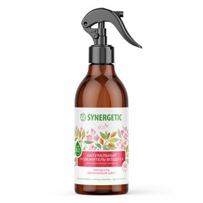 {{photo.Alt || photo.Description || 'Освежитель воздуха 380 мл SYNERGETIC "Миндаль и яблоневый цвет", биоразлагаемый, нейтрализатор запахов, спрей, 900001'}}