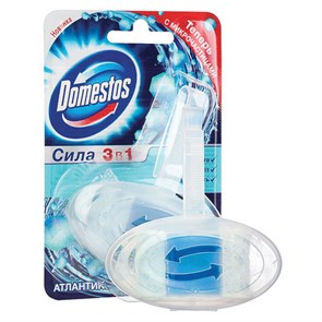 {{photo.Alt || photo.Description || 'Блок туалетный подвесной твердый 40 г DOMESTOS (Доместос) "Атлантик", основной блок'}}