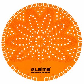 {{photo.Alt || photo.Description || 'Дезодоратор коврик для писсуара оранжевый, аромат Манго, LAIMA Professional, на 30 дней, 608899'}}