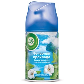 {{photo.Alt || photo.Description || 'Сменный баллон 250 мл, AIRWICK LifeScents "Вечерняя прохлада", для автоматических освежителей, универсальный, 3024892'}}