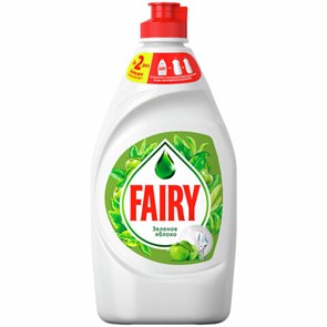 {{photo.Alt || photo.Description || 'Средство для мытья посуды 400 мл, FAIRY (Фейри) "Зеленое яблоко", 741636'}}