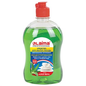 {{photo.Alt || photo.Description || 'Средство для мытья посуды 500 г, LAIMA PROFESSIONAL, концентрат, "Алоэ Вера", 604649'}}
