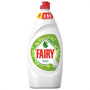 Средство для мытья посуды, 900 мл, FAIRY (Фейри) "Зеленое яблоко" 603745