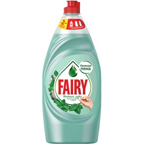 {{photo.Alt || photo.Description || 'Средство для мытья посуды, 900 мл, FAIRY (Фейри) Нежные руки "Чайное дерево и мята"'}}