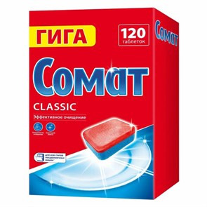 {{photo.Alt || photo.Description || 'Таблетки для посудомоечных машин, 120 шт., СОМАТ "Classic"'}}