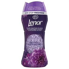 {{photo.Alt || photo.Description || 'Кондиционер для белья в гранулах 210 г, LENOR "Ametista &amp; Bouquet Florito", цветочный букет'}}