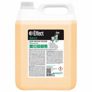 Средство для мытья пола и поверхностей 5 л, EFFECT "Delta 412", нейтральное, 26006 604216