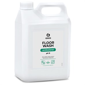Средство концентрат для машинной и ручной мойки полов 5,1 кг, GRASS FLOOR WASH, нейтральное, 125195 605612