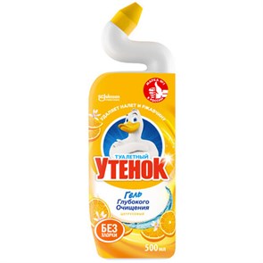 {{photo.Alt || photo.Description || 'Средство для уборки туалета 500 мл, ТУАЛЕТНЫЙ УТЕНОК "Цитрусовый"'}}