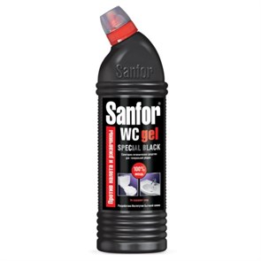 Чистящее средство 1 кг, SANFOR WC gel (Санфор гель) "Special Black", 1953 601977