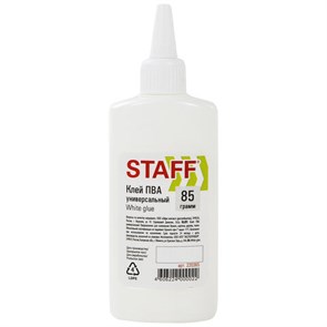 {{photo.Alt || photo.Description || 'Клей ПВА STAFF евро, 85 г, 220365'}}