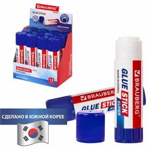 {{photo.Alt || photo.Description || 'Клей-карандаш BRAUBERG SUPER, 21 г, ЮЖНАЯ КОРЕЯ, 229542'}}