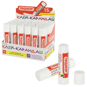 {{photo.Alt || photo.Description || 'Клей-карандаш ПИФАГОР, 15 г, 227609'}}