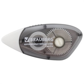{{photo.Alt || photo.Description || 'Корректирующая лента BRAUBERG BLACK&amp;WHITE, 5 мм х 8 м, корпус черный тонированный, механизм перемотки, блистер, 227800'}}