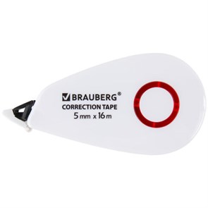 {{photo.Alt || photo.Description || 'Корректирующая лента BRAUBERG SUPER, 5 мм х 16 м, корпус белый, блистер, 229061'}}