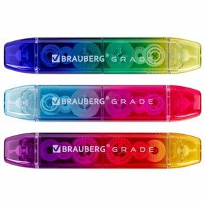 {{photo.Alt || photo.Description || 'Корректирующая лента двусторонняя 5 мм x 10 м, BRAUBERG "Grade", ассорти, 271941'}}