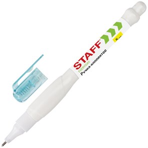 {{photo.Alt || photo.Description || 'Ручка-корректор STAFF "EVERYDAY", 5 мл, металлический наконечник, круглый корпус, 227567'}}