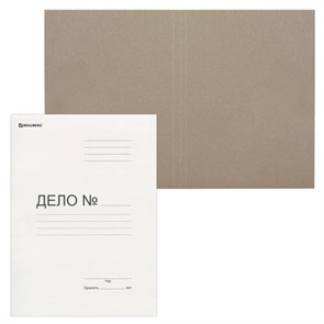 {{photo.Alt || photo.Description || 'Папка без скоросшивателя "Дело", картон. плотность 280 г/м2, до 200 листов, BRAUBERG, 122293'}}