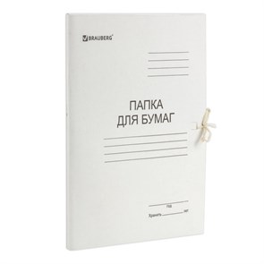 {{photo.Alt || photo.Description || 'Папка для бумаг с завязками картонная мелованная BRAUBERG, 280 г/м2, до 200 листов, 110924'}}