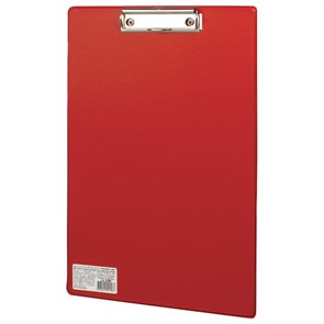 {{photo.Alt || photo.Description || 'Доска-планшет BRAUBERG "Comfort" с прижимом А4 (230х350 мм), картон/ПВХ, РОССИЯ, КРАСНАЯ, 222658'}}