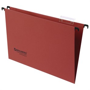 {{photo.Alt || photo.Description || 'Подвесные папки А4/Foolscap (406х245 мм), до 80 листов, КОМПЛЕКТ 10 шт., красные, картон, BRAUBERG (Италия), 231796'}}