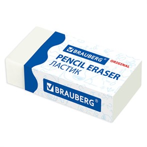 {{photo.Alt || photo.Description || 'Ластик BRAUBERG "Original", 38х20х10 мм, белый, прямоугольный, картонный держатель, 228073'}}