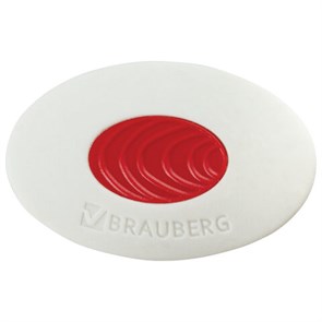 {{photo.Alt || photo.Description || 'Ластик BRAUBERG "Oval PRO", 40х26х8 мм, овальный, красный пластиковый держатель, 229560'}}