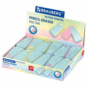 {{photo.Alt || photo.Description || 'Ластик BRAUBERG "ULTRA PASTEL", 57х24х15 мм, пастельные цвета ассорти, бирюзовый пластиковый держатель, 272688'}}