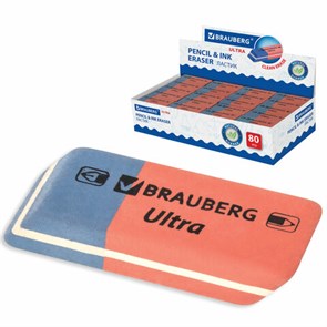 {{photo.Alt || photo.Description || 'Ластик BRAUBERG "Ultra", 41х14х8 мм, красно-синий, натуральный каучук, 228708'}}