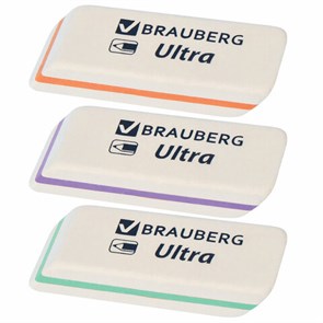 {{photo.Alt || photo.Description || 'Ластик BRAUBERG "Ultra", 50х14х8 мм, белый, детали ассорти, натуральный каучук, 228704'}}