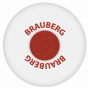 {{photo.Alt || photo.Description || 'Ластик BRAUBERG "Universal", 30х30х8 мм, белый, круглый, красный пластиковый держатель, 222472'}}