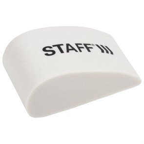 {{photo.Alt || photo.Description || 'Ластик STAFF "College" PE-070, 38х22х16 мм, в форме капли, цвет белый, 228070'}}