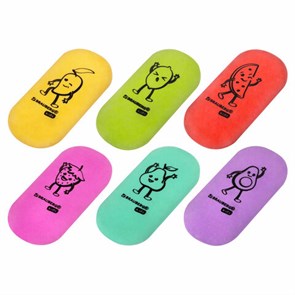 {{photo.Alt || photo.Description || 'Ластики BRAUBERG KIDS "Fruits", НАБОР 6 штук, 50х23х10 мм, овальные, ассорти, 272669'}}