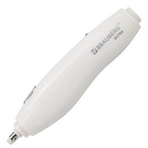 {{photo.Alt || photo.Description || 'Ластик электрический BRAUBERG "ULTRA", АККУМУЛЯТОР, зарядка USB, + 16 сменных ластиков, 229609'}}