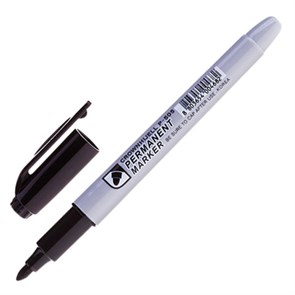 {{photo.Alt || photo.Description || 'Маркер перманентный CROWN "Multi Marker Slim", ЧЕРНЫЙ, круглый наконечник, 2 мм, P-505'}}