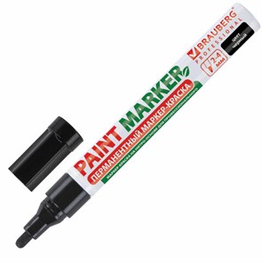 {{photo.Alt || photo.Description || 'Маркер-краска лаковый (paint marker) 4 мм, ЧЕРНЫЙ, БЕЗ КСИЛОЛА (без запаха), алюминий, BRAUBERG PROFESSIONAL, 150877'}}
