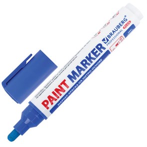 {{photo.Alt || photo.Description || 'Маркер-краска лаковый (paint marker) 6 мм, СИНИЙ, НИТРО-ОСНОВА, BRAUBERG PROFESSIONAL PLUS EXTRA, 151453'}}