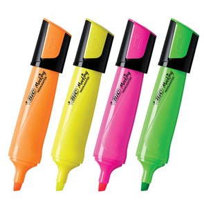 {{photo.Alt || photo.Description || 'Набор текстовыделителей BIC "Flat" 4 шт., АССОРТИ, линия 1,7-4,8 мм, 943652'}}